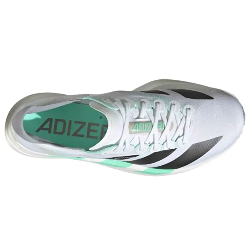 Adidas Women's Adizero Adios Pro 4 Cloud White/Iron Metallic/Pulse Mint-2