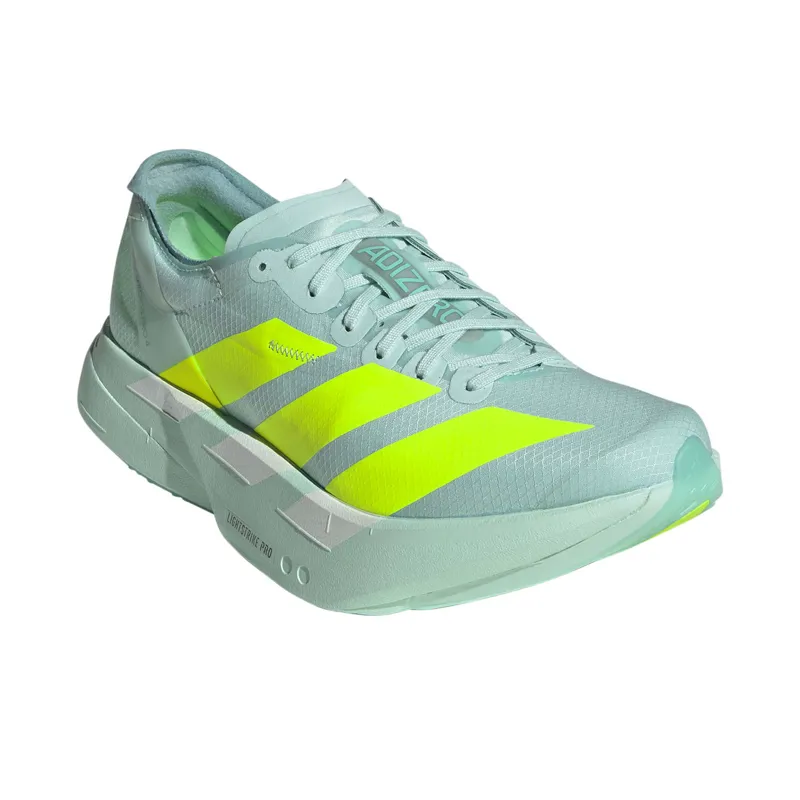 Adidas Women's Adizero Adios Pro 4 Flash Aqua/Lucid Lemon/Mint Ton-2