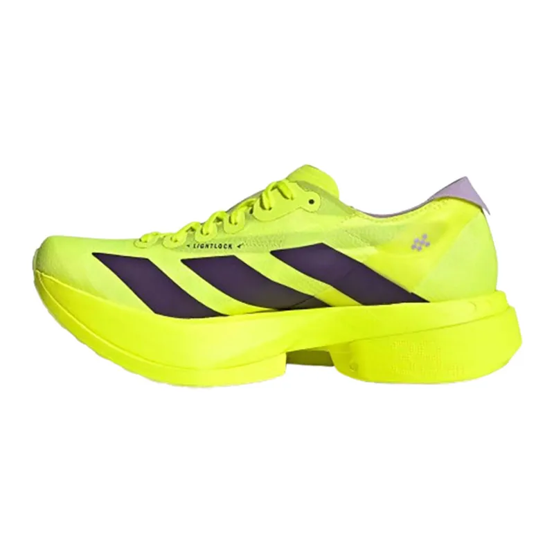 Adidas Women's Adizero Adios Pro 4 Solar Yellow/Aurora Plum/Powder Plum-1