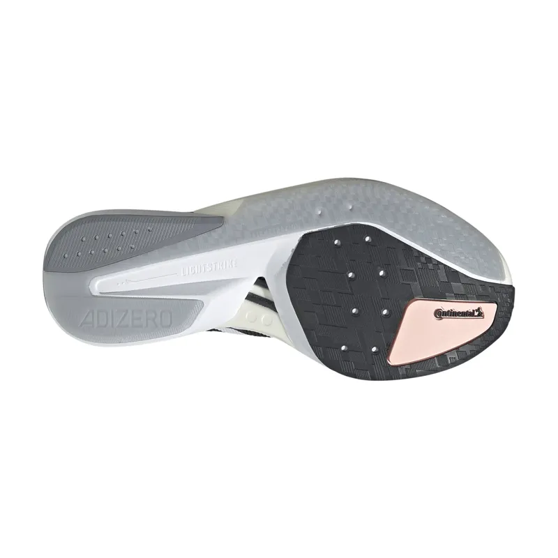 Adidas Women's Adizero Boston 13 Grey Five/White/Haze Coral-7
