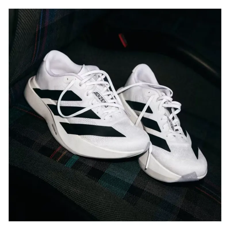 Adidas Women's Adizero Evo SL Cloud White/Black-10