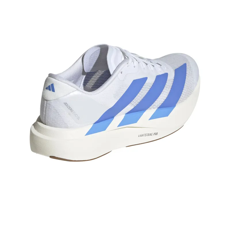 Adidas Women's Adizero Evo SL Cloud White/Blue Fusion/Off White-3
