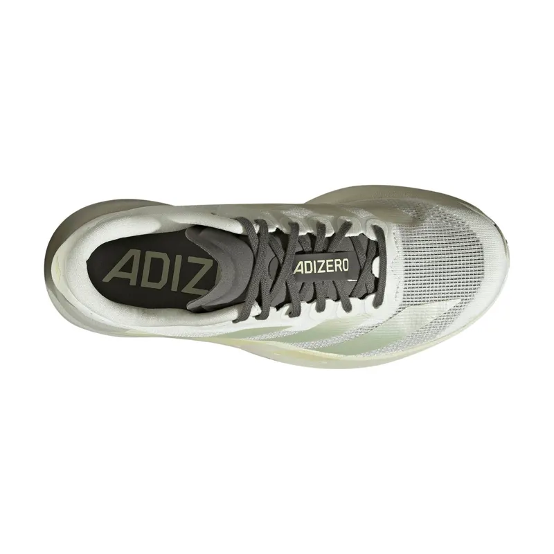 Adidas Women's Adizero Evo SL Off White/Ice Gold Met./Granite-4