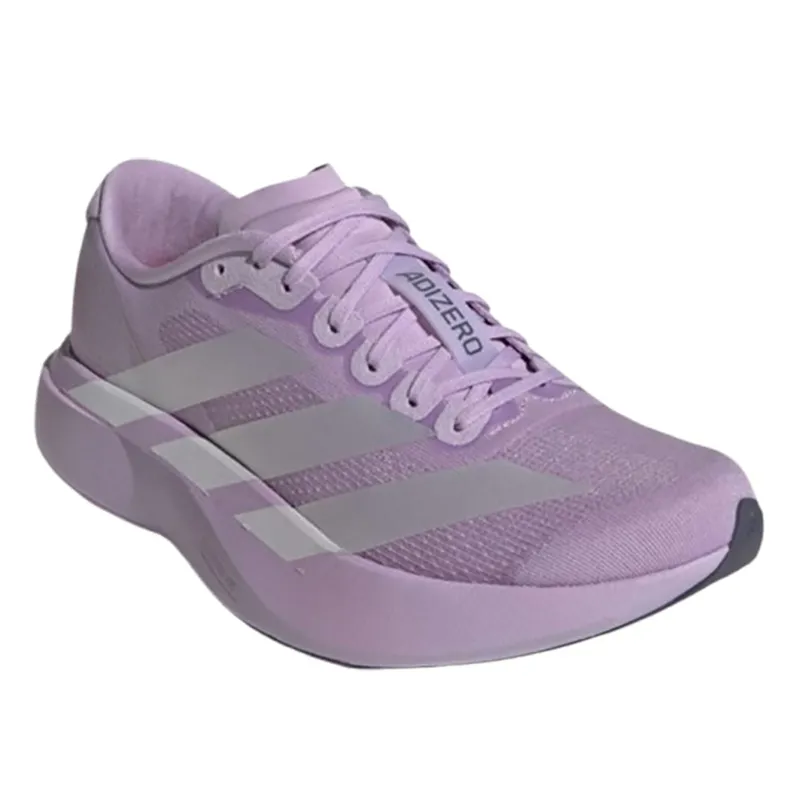 Adidas Women's Adizero Evo SL Powder Plum/Zero Metalic/Shock Pink-2