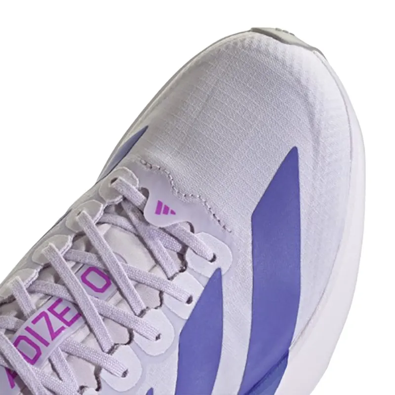 Adidas Women's Adizero Evo SL Woven Glory Grey/Solar Purple/Purple Tint-5