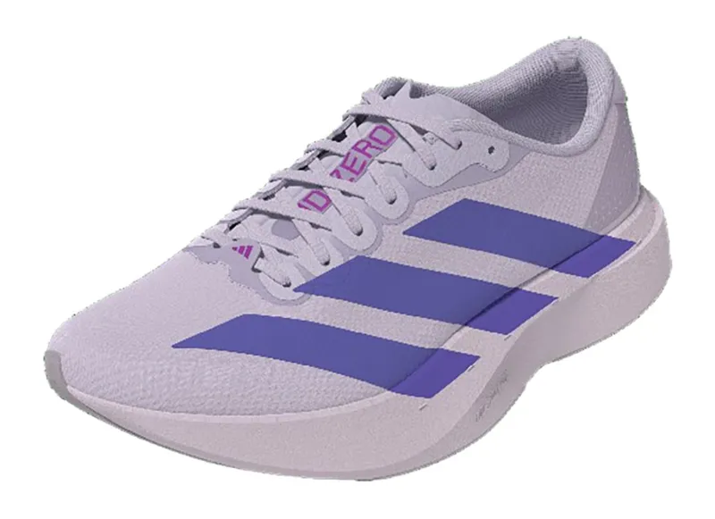 Adidas Women's Adizero Evo SL Woven Glory Grey/Solar Purple/Purple Tint-3