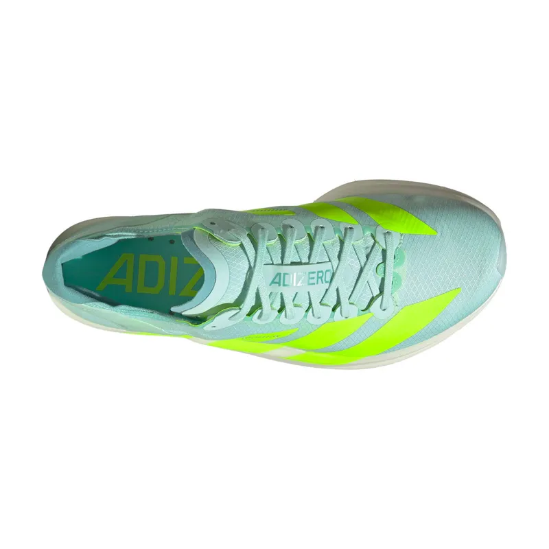 Adidas Women's Adizero Takumi Sen 11 Flash Aqua/Zero Metallic/Mint Ton-6
