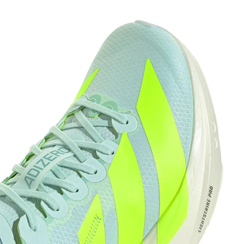 Adidas Women's Adizero Takumi Sen 11 Flash Aqua/Zero Metallic/Mint Ton-5