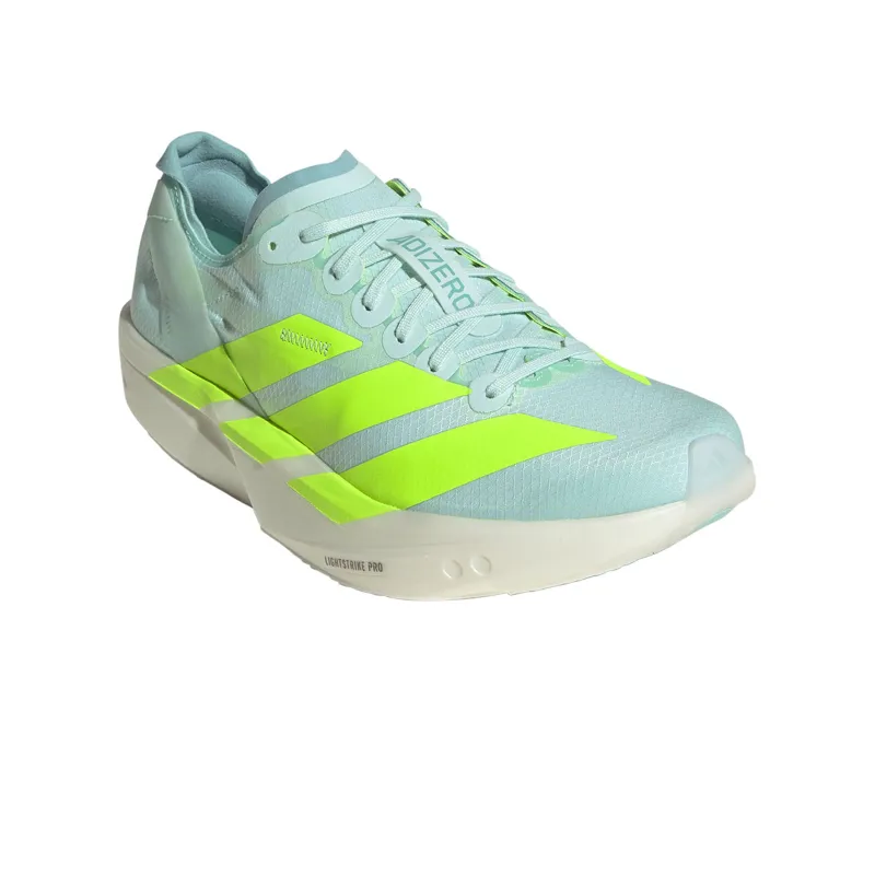 Adidas Women's Adizero Takumi Sen 11 Flash Aqua/Zero Metallic/Mint Ton-2