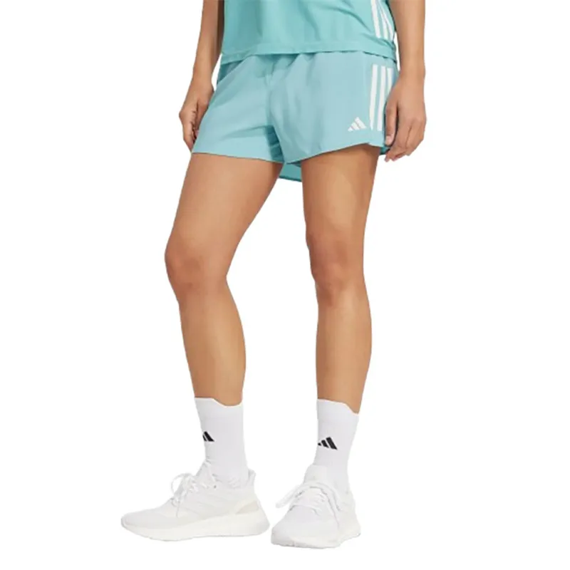 Adidas Women's Own the Run Shorts Mint Ton-1