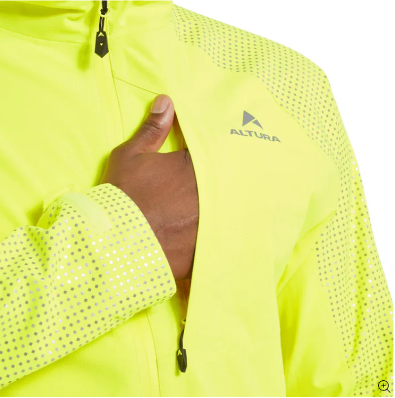 Altura Nightvision Storm Jacket in Yellow-5