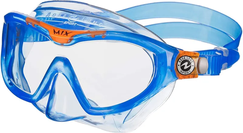 Aqua Lung Mix Combo Set Mask Snorkel Blue Small-3
