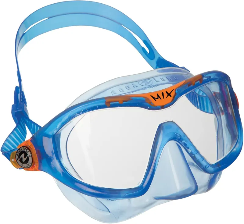 Aqua Lung Mix Combo Set Mask Snorkel Blue Small-2