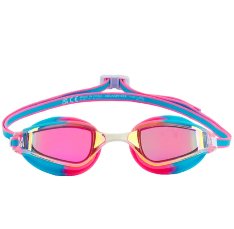 Aqua Sphere Fastlane Swim Goggle with Titanium Mirrored Lens Limited Edition-2
