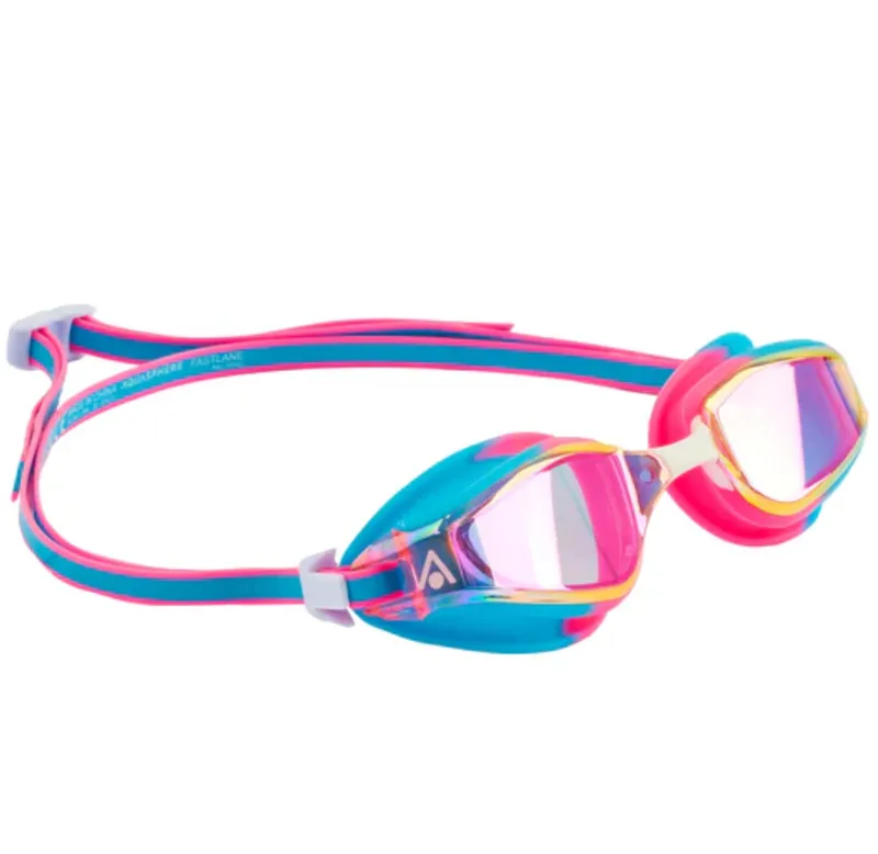 Aqua Sphere Fastlane Swim Goggle with Titanium Mirrored Lens Limited Edition-1