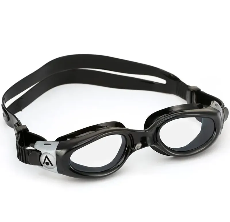 Aqua Sphere Kaiman Compact Clear Lens Black/Silver-2