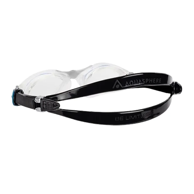 Aqua Sphere Kayenne Clear Lens Goggles Silver/Petrol-3