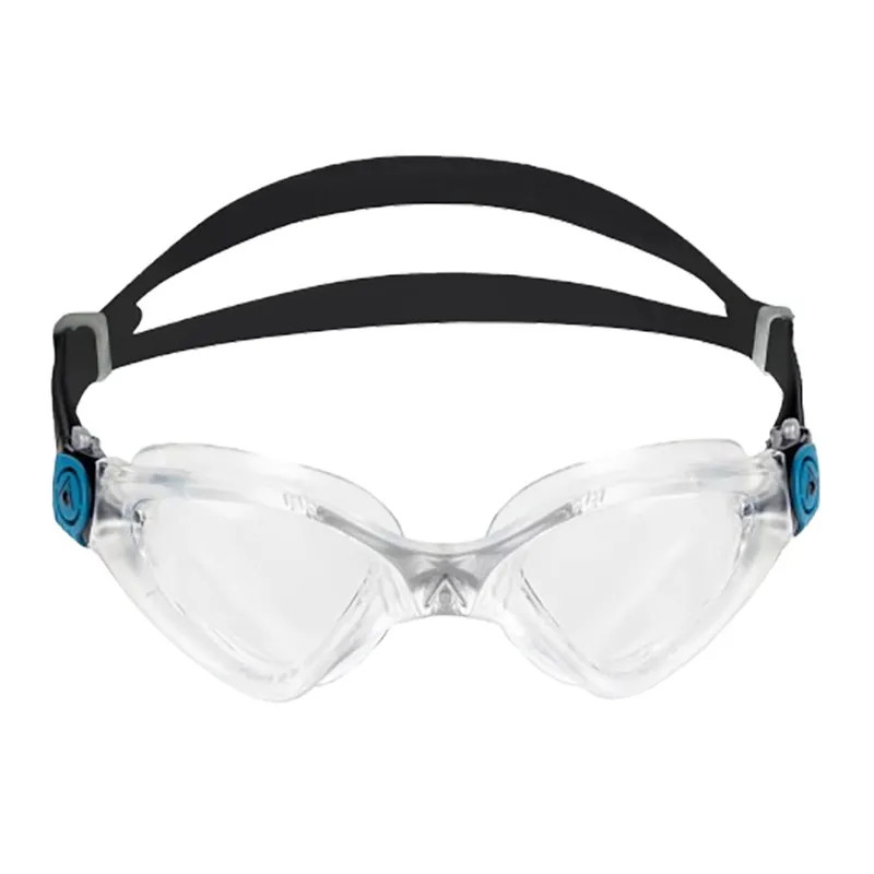 Aqua Sphere Kayenne Clear Lens Goggles Silver/Petrol-1
