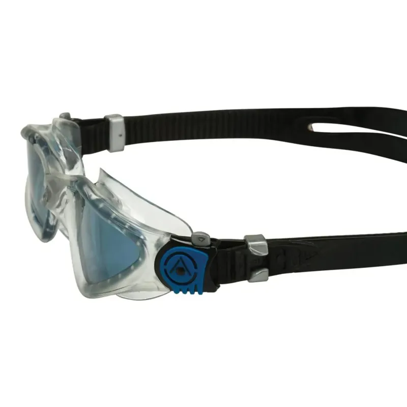 Aqua Sphere Kayenne Goggles Dark Lens Silver/Petrol-4