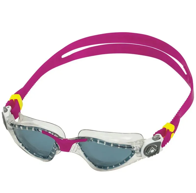 Aqua Sphere Kayenne Small Fit Goggles Smoke Lens Transparent/Raspberry-1