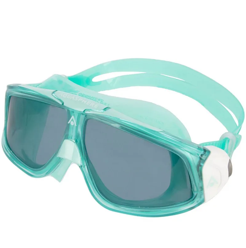 Aqua Sphere Seal 2.0 Goggle Mask Smoke Lens Tinted Green-1