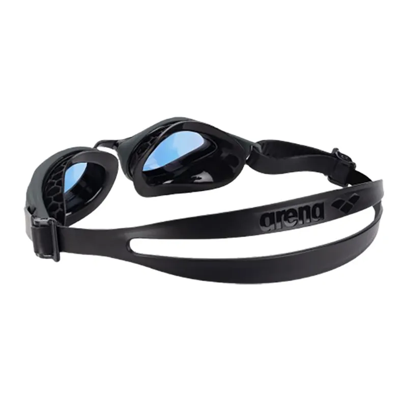 Arena Air Bold Swipe Mirror Goggles Aqua Dark Grey-3