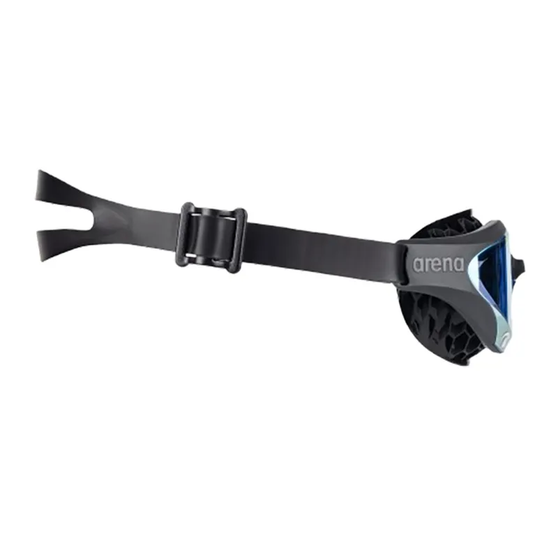 Arena Air Bold Swipe Mirror Goggles Aqua Dark Grey-2