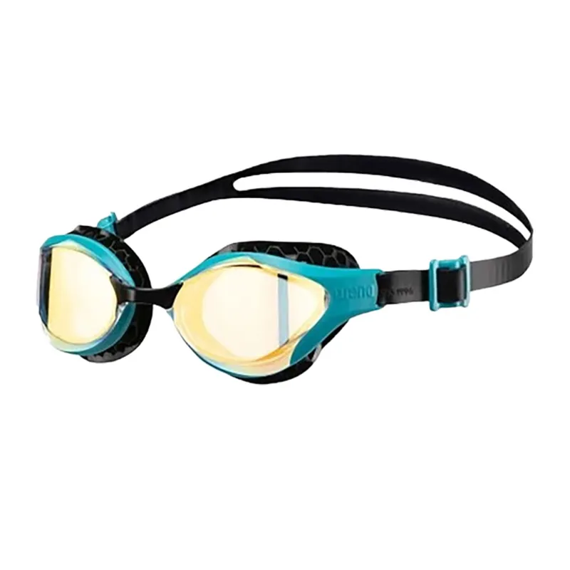 Arena Air-Bold Swipe Mirror Goggles Yellow Copper Gold-5