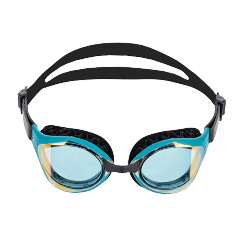Arena Air-Bold Swipe Mirror Goggles Yellow Copper Gold-1