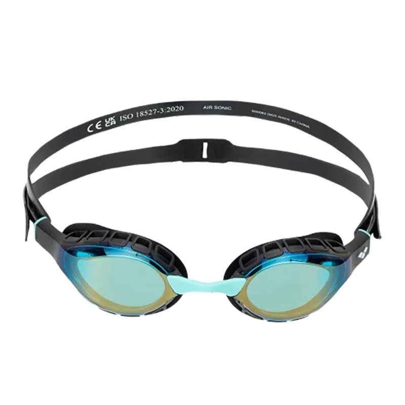 Arena Air Sonic Mirror Goggles Aqua Black SW2-1