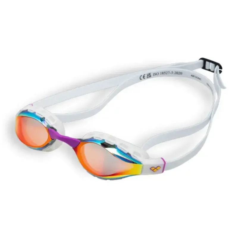 Arena Air Sonic Mirror Goggles Gold White SW2