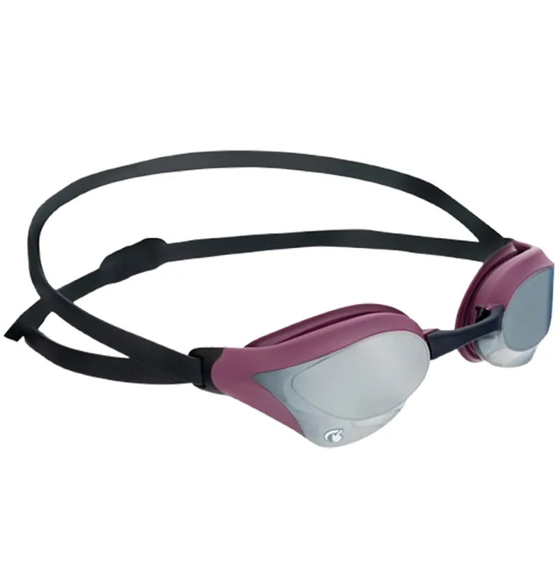 Arena Cobra Core Swipe Mirror Goggle Silver/Red Wine-1