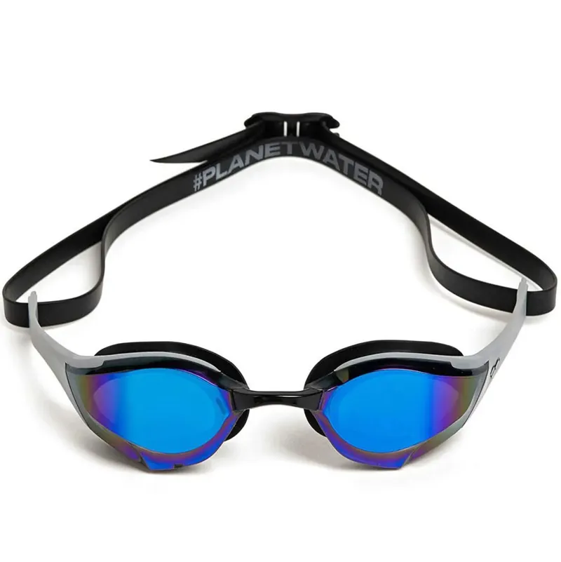 Arena Cobra Edge Swipe Mirror Goggles Blue/Silver/Black-1