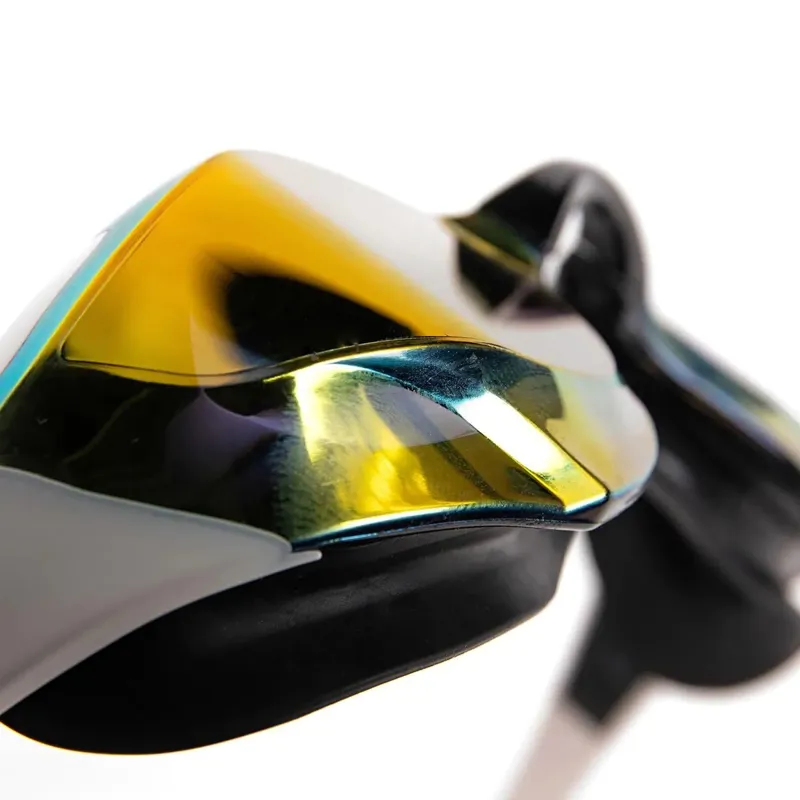 Arena Cobra Edge Swipe Mirror Goggles Gold/White/Black-7