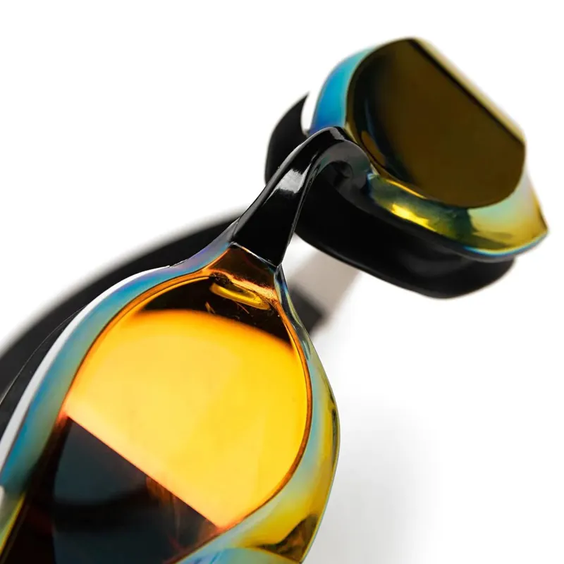 Arena Cobra Edge Swipe Mirror Goggles Gold/White/Black-5