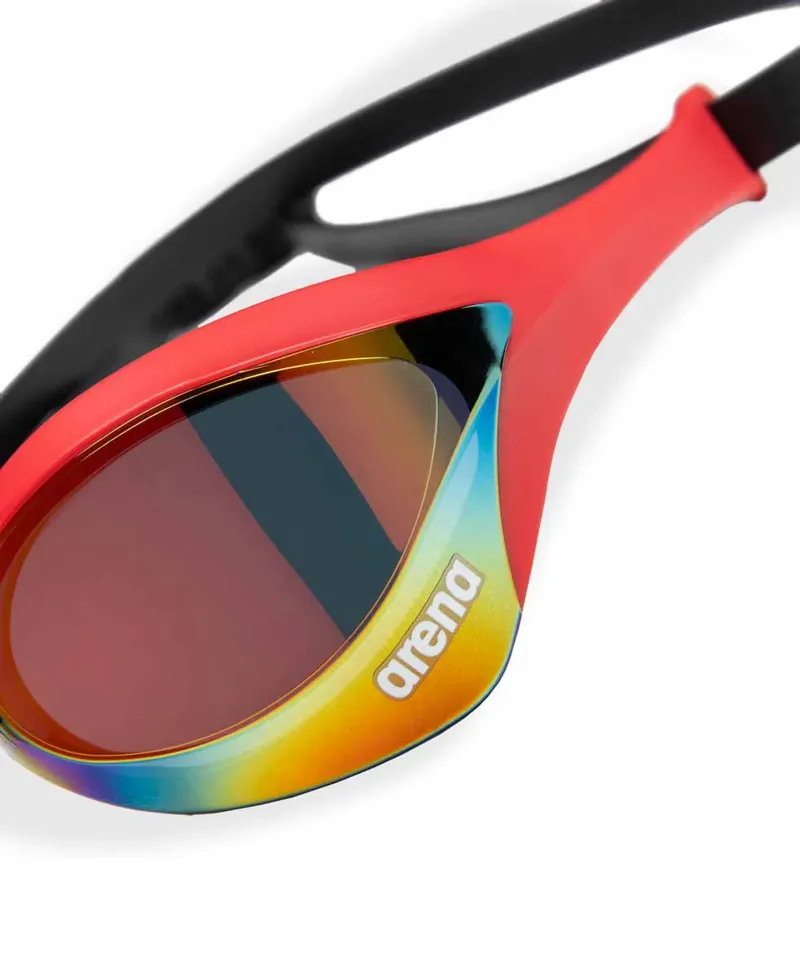 Arena Cobra Ultra Swipe Mirror Goggles Gold/Red-4