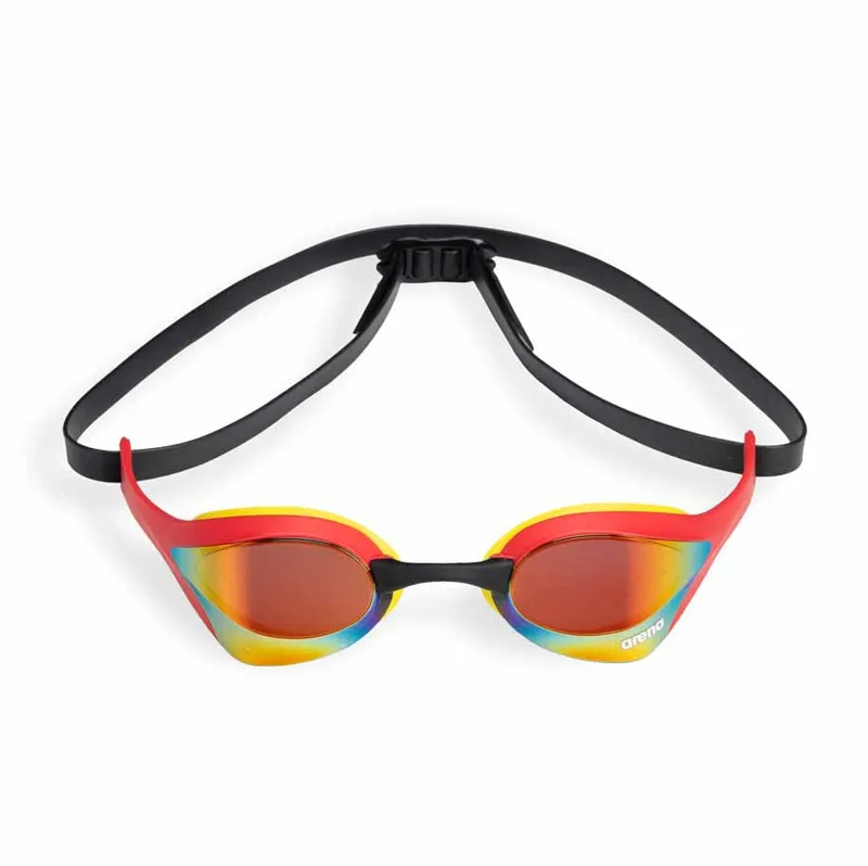 Arena Cobra Ultra Swipe Mirror Goggles Gold/Red-1