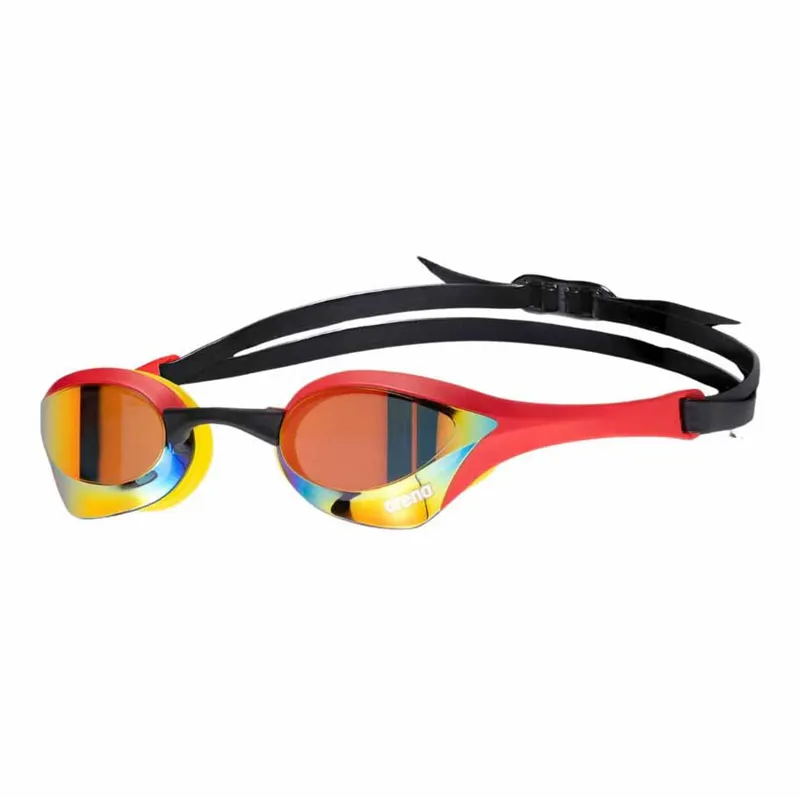 Arena Cobra Ultra Swipe Mirror Goggles Gold/Red