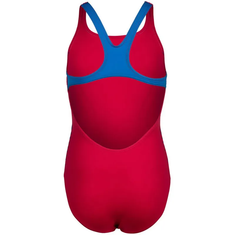 Arena Girl's Reflecting Swim Pro Back Swimsuit Freak Rose/Blue River-3