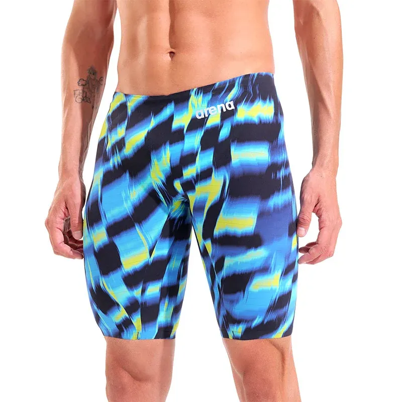 Arena Men's Powerskin Carbon Air3 Limited Edition Jammer Aqua Gleam-7