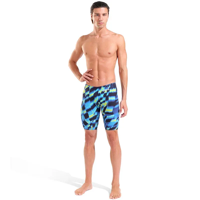 Arena Men's Powerskin Carbon Air3 Limited Edition Jammer Aqua Gleam-6