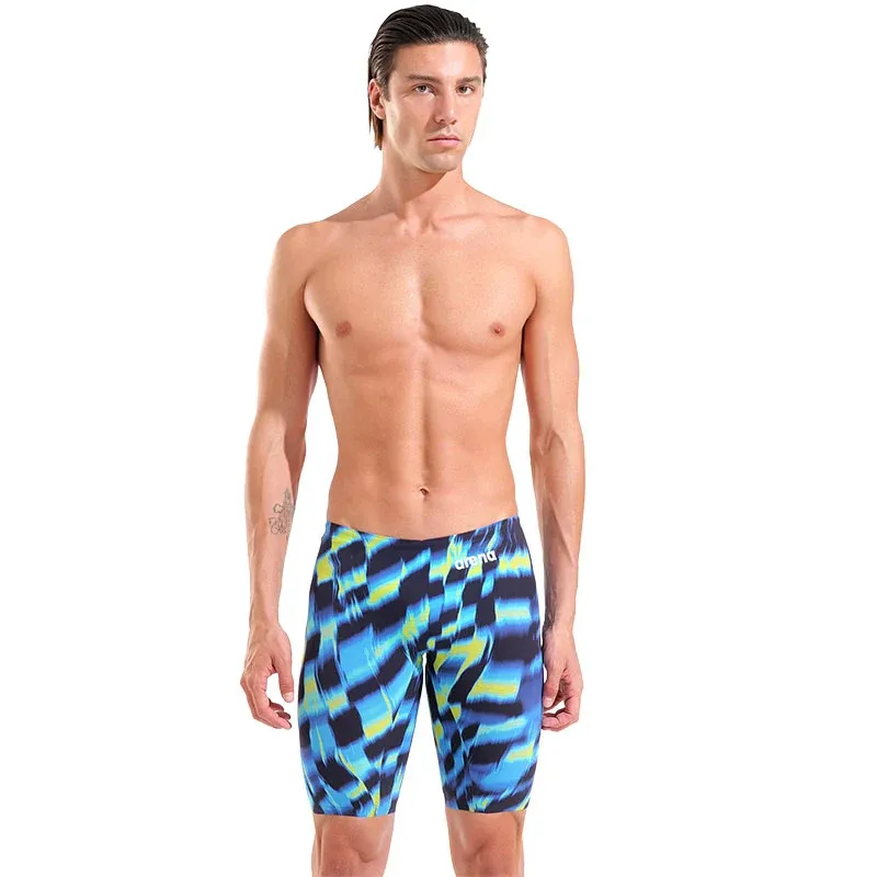 Arena Men's Powerskin Carbon Air3 Limited Edition Jammer Aqua Gleam-4