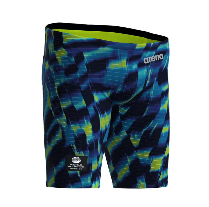 Arena Men's Powerskin Carbon Air3 Limited Edition Jammer Aqua Gleam-3