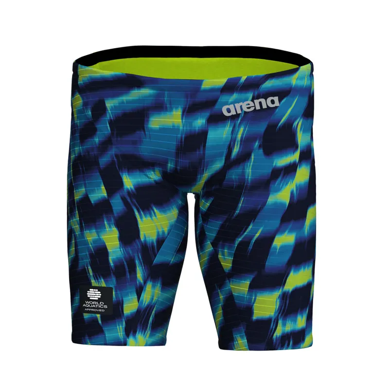 Arena Men's Powerskin Carbon Air3 Limited Edition Jammer Aqua Gleam-2