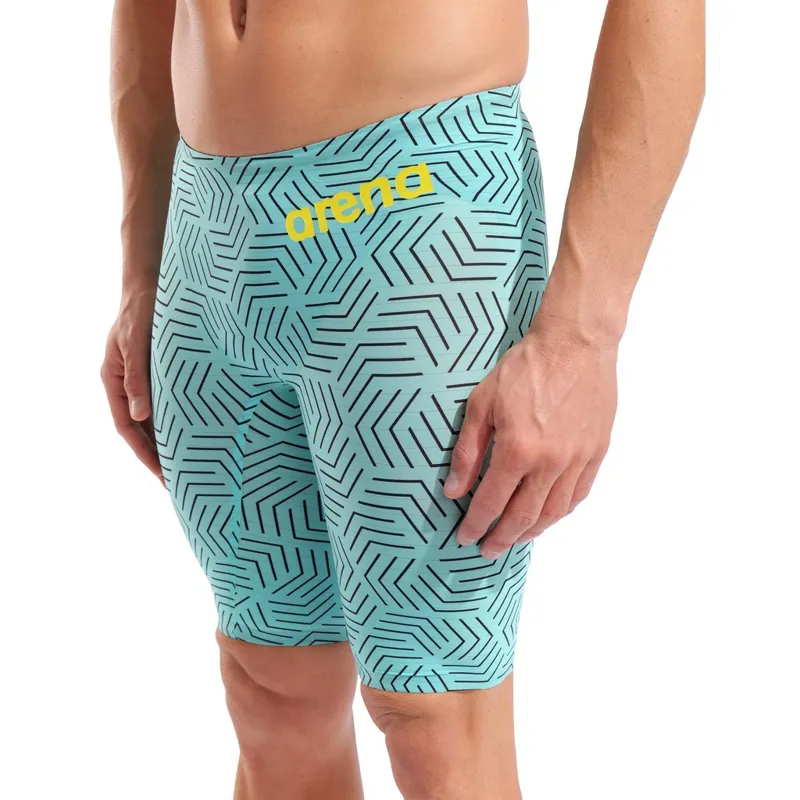 Arena Men's Powerskin Carbon Air2 Jammer LE Water Multi/Black-9