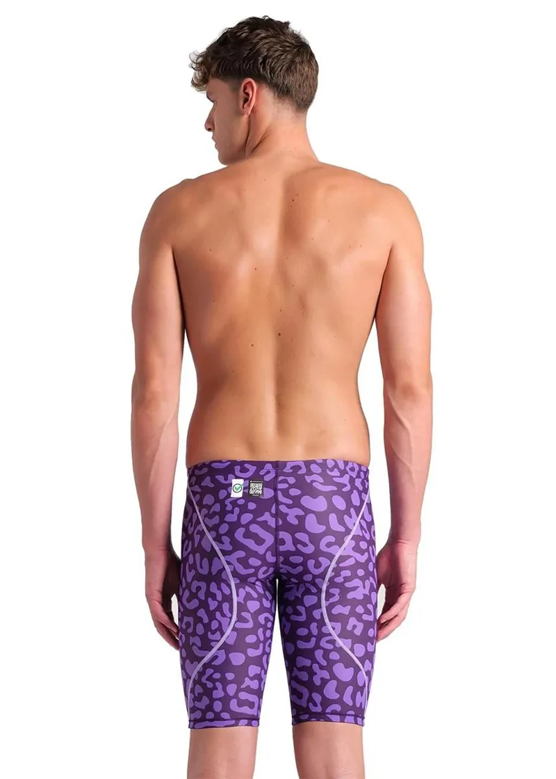 Arena Men's Powerskin ST Next Jammer LTD Leopard Skin Violet-1