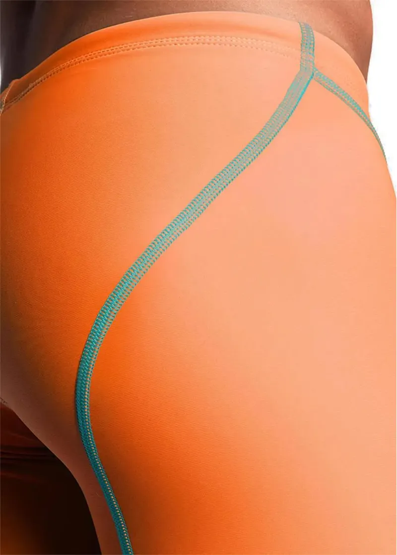 Arena Men's Powerskin ST Next Jammer Orange/Teal-5