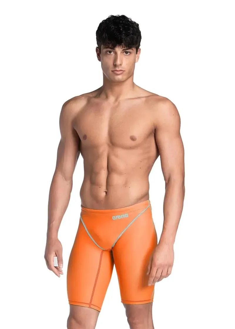 Arena Men's Powerskin ST Next Jammer Orange/Teal-3