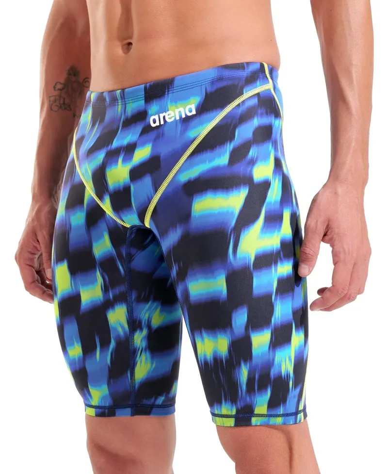 Arena Men's Powerskin ST Next LE Jammer Aqua Gleam-3