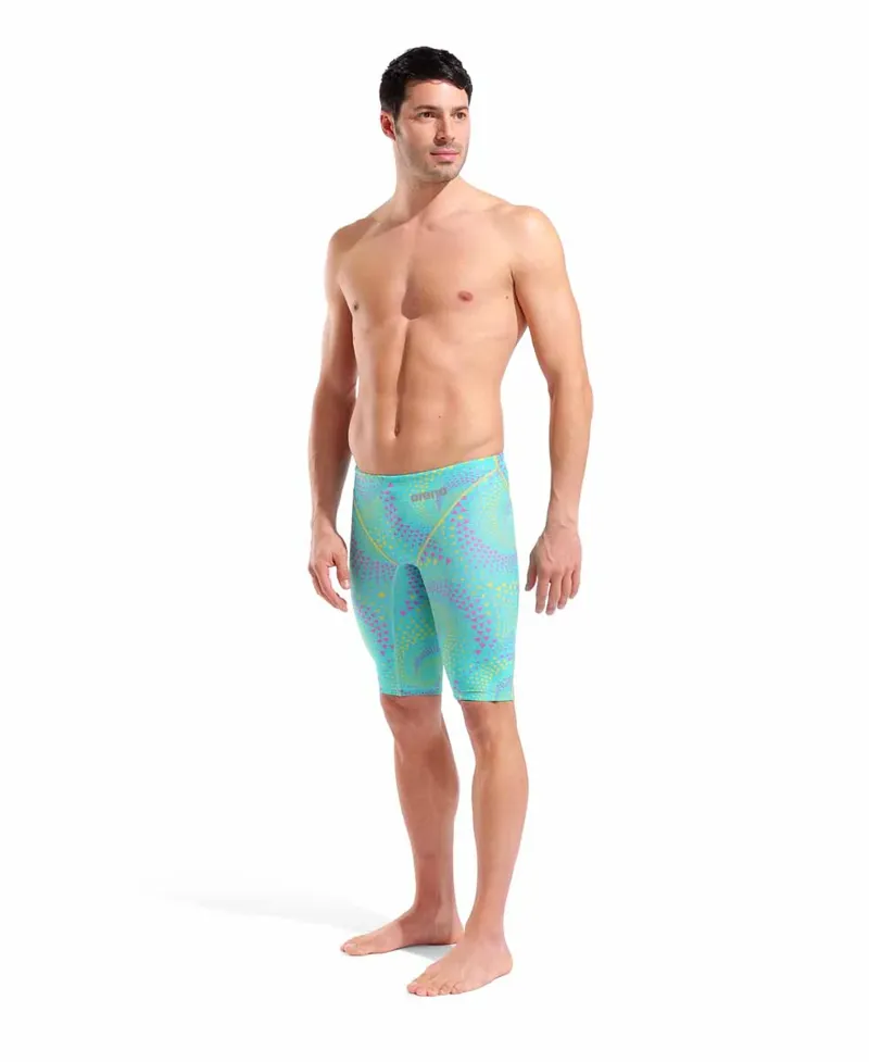 Arena Men's Powerskin ST Next LE Jammer Fireflow/Seaglass-4
